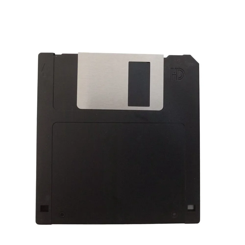 Sony Floppy Disc Black Set Of 5 Desktop Computer Flat Thin
